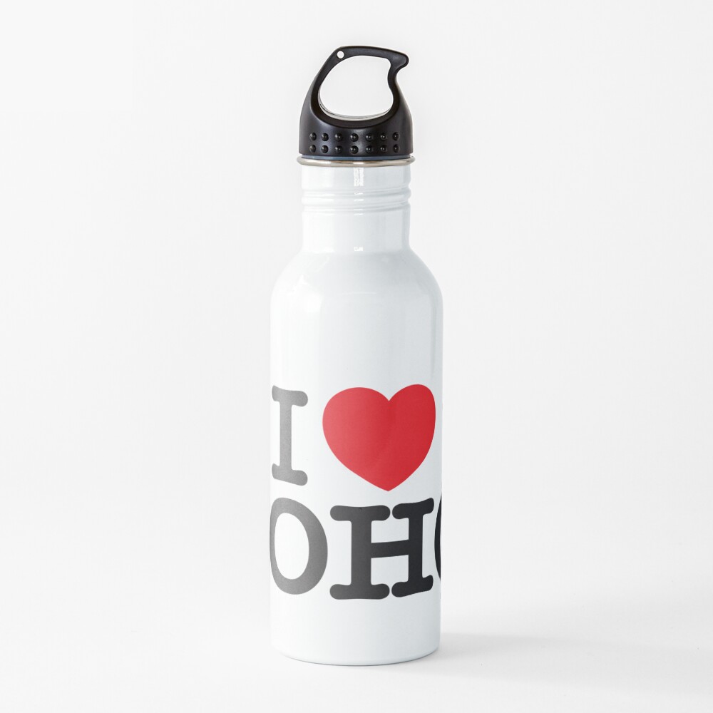 I Love Soho Official Merchandise @ilovesoholondon Water Bottle