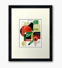 Geometry Framed Print