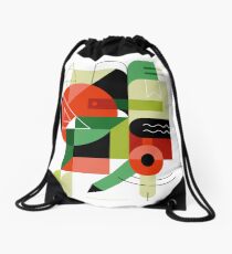 Geometry Drawstring Bag