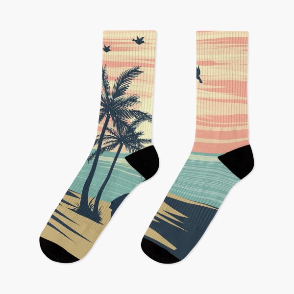 Item preview, Surfboards Vintage Retro Style Surfing Perfect Beach Souvenir designed and sold by kalpanik_Rehana_Begum.