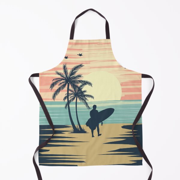 Item preview, Surfboards Vintage Retro Style Surfing Perfect Beach Souvenir designed and sold by kalpanik_Rehana_Begum.