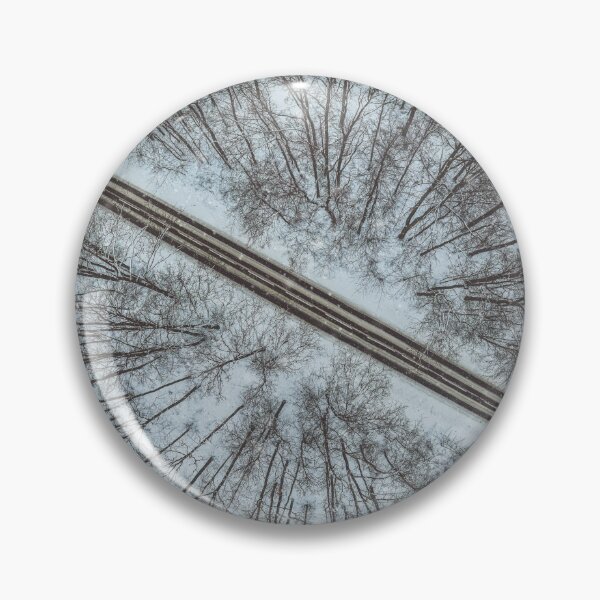 Item preview, Road through winter forest designed and sold by Lukasz Szczepanski.