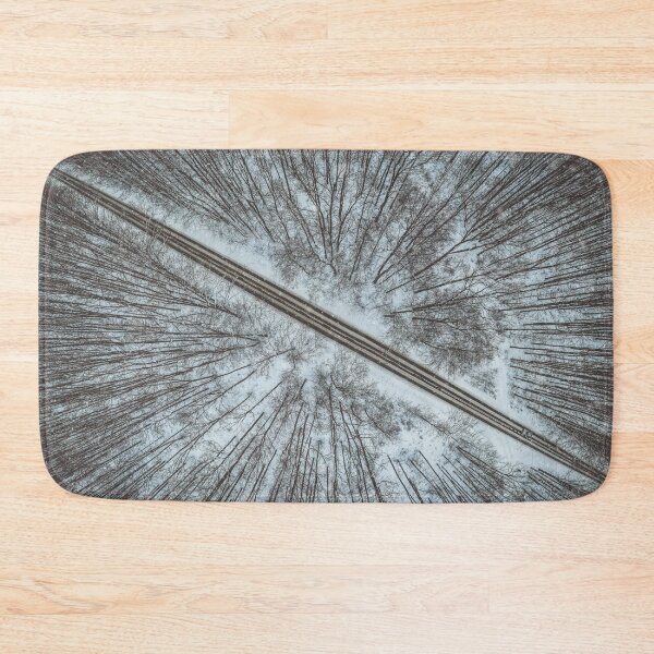 Item preview, Road through winter forest designed and sold by Lukasz Szczepanski.