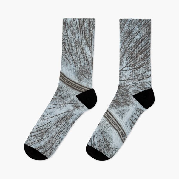 Item preview, Road through winter forest designed and sold by Lukasz Szczepanski.