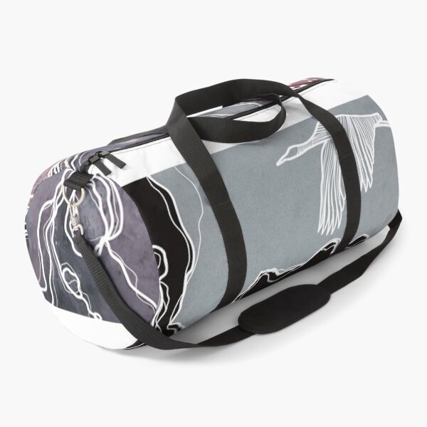 Item preview, Abstract pastel swans stork impressionistic designed and sold by Chutneys.