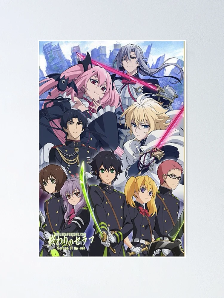 Seraph Of The End - Guren Ichinose & Ferid Bathory Wall Scroll