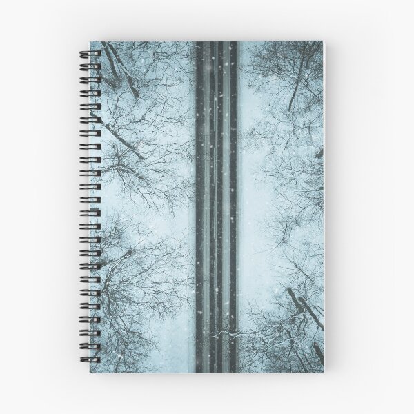 Item preview, Road through winter forest designed and sold by Lukasz Szczepanski.