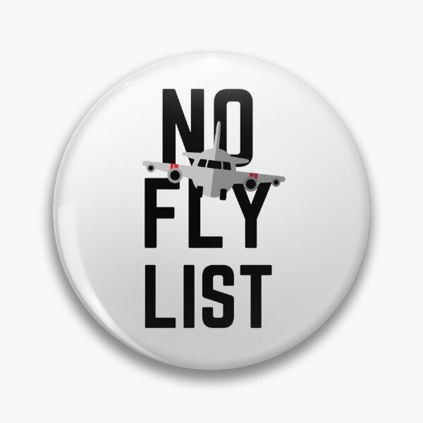 Item preview,  No Fly List Flying Plane Design designed and sold by SweetAndSpice.