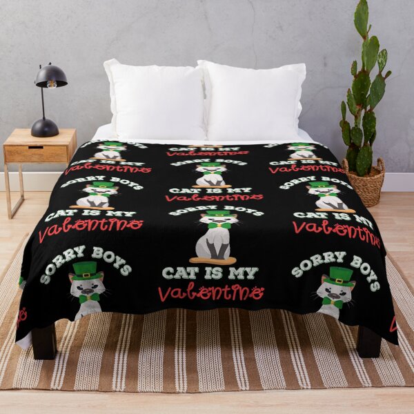 Item preview, Sorry boys my cat is my valentine designed and sold by Designhub14.