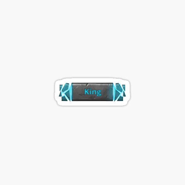 King Sticker