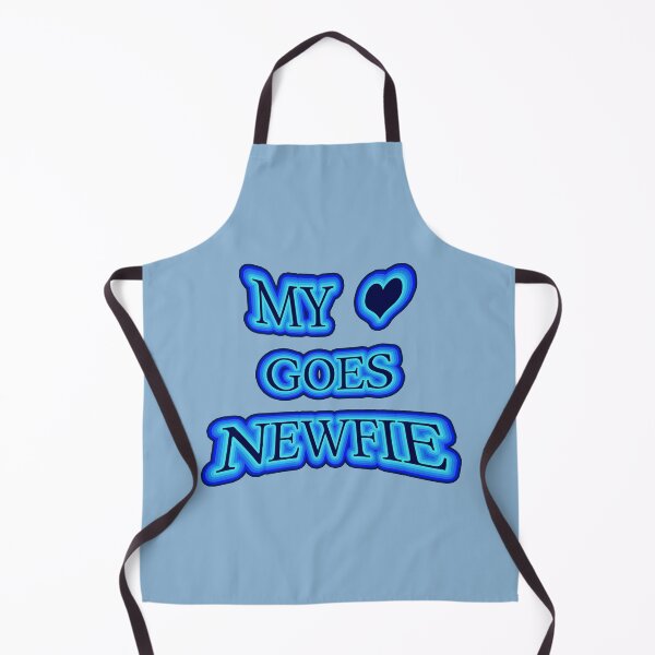 Item preview, My Heart Goes Newfie Blue designed and sold by Moonyflower.
