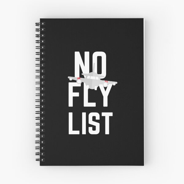 Item preview, No Fly List Flying Plane Design 2 designed and sold by SweetAndSpice.