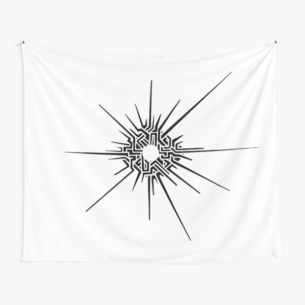 Stray™ - Cat Graffiti Icon [White] Tapestry for Sale by SWISH-Design
