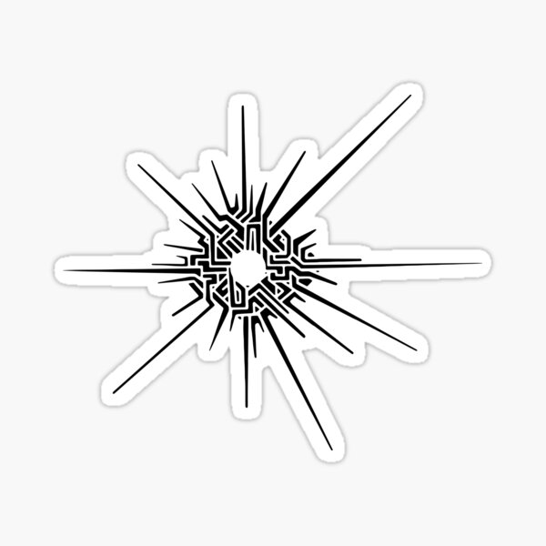 Artikel-Vorschau von Outer Wilds™ – Auge des Universums (Symbol) [Schwarz], designt und verkauft von SWISH-Design.