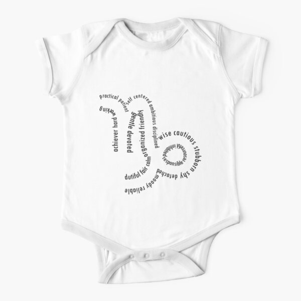 For Capricorn Short Sleeve Baby One Piece Redbubble