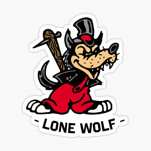 Aperçu de l'œuvre LONE WOLF créée et vendue par Blackgoats.
