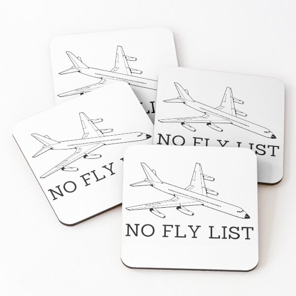 Item preview, No Fly List Plane Design designed and sold by SweetAndSpice.