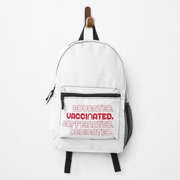 Item preview, Educated Vaccinated Caffeinated Dedicated Funny Vintage Nurse Coffee designed and sold by ZETTIF ⭐⭐⭐⭐⭐.
