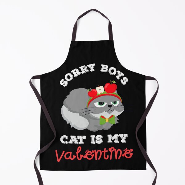 Item preview, Sorry boys my cat is my valentine designed and sold by Designhub14.