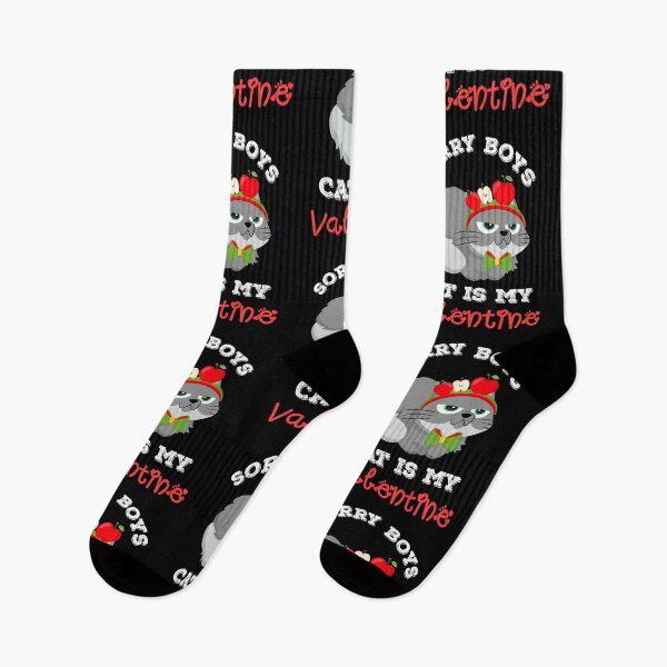Item preview, Sorry boys my cat is my valentine  designed and sold by Designhub14.