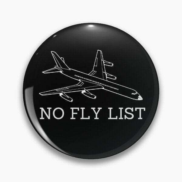 Item preview, No Fly List Plane Design designed and sold by SweetAndSpice.