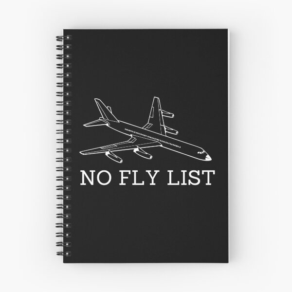 Item preview, No Fly List Plane Design designed and sold by SweetAndSpice.