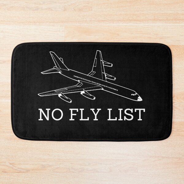 Item preview, No Fly List Plane Design designed and sold by SweetAndSpice.