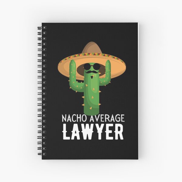 Artikel-Vorschau von Nacho Durchschnittlicher Anwalt Humor Geschenkidee für Anwälte, designt und verkauft von The BohemianLab.