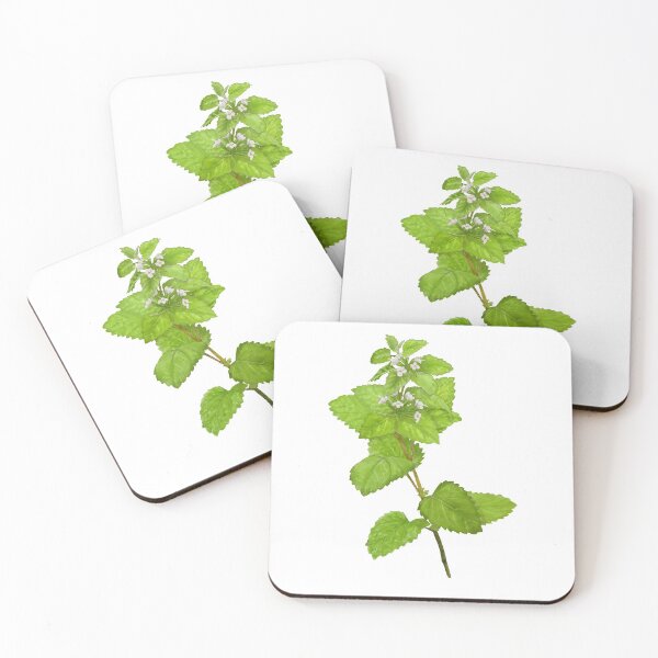 Item preview, Lemon Balm Herb Digital Painting designed and sold by David Bennett Arts.