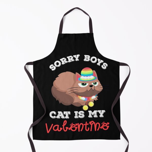 Item preview, Sorry boys my cat is my valentine designed and sold by Designhub14.
