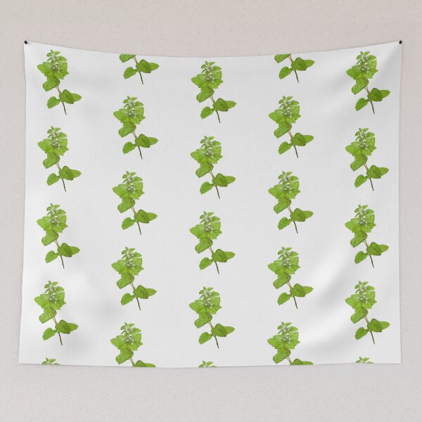 Item preview, Lemon Balm Herb Digital Painting designed and sold by David Bennett Arts.