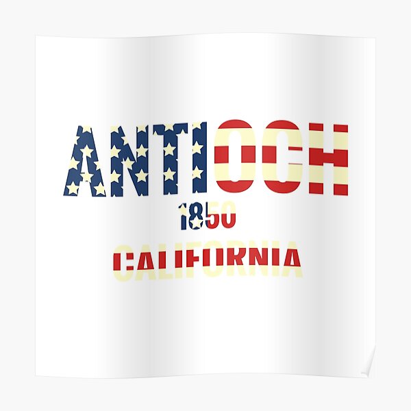 Antioch California Poster