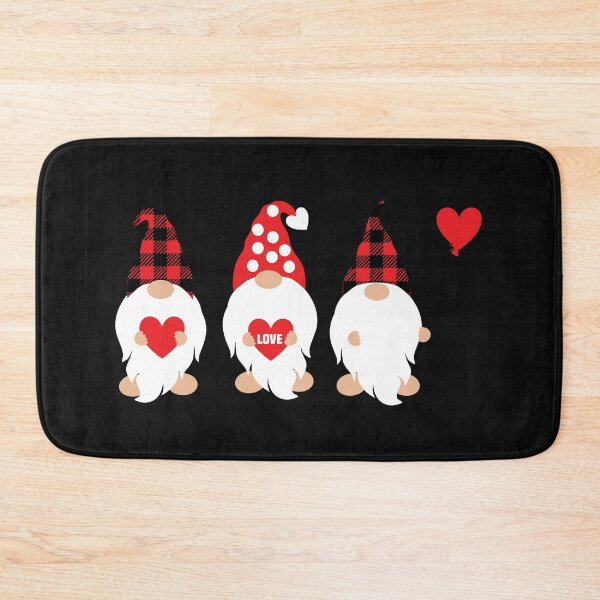 Item preview, Valentine's Gnomes Are My Valentine plaid buffalo designed and sold by binly123.