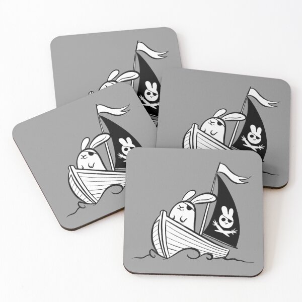 Item preview, Pirate bunny designed and sold by Firlefanzzz.
