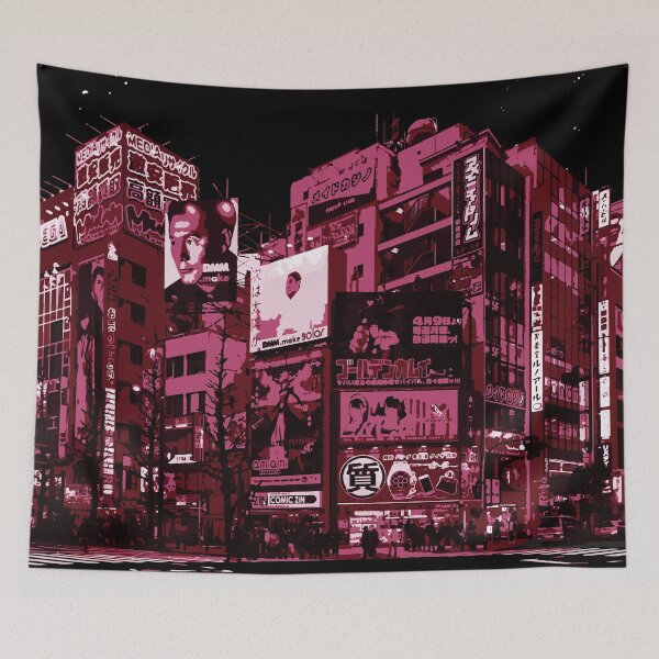 Item preview, Akihabara Nights designed and sold by ReevuDraws.