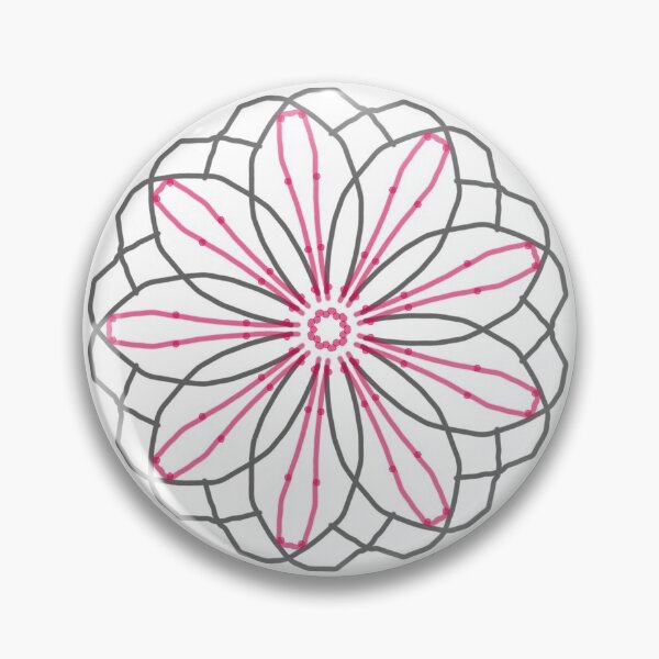 Artikelvorschau, Pink & amp; graues Mandala entworfen und verkauft von Roisin678.