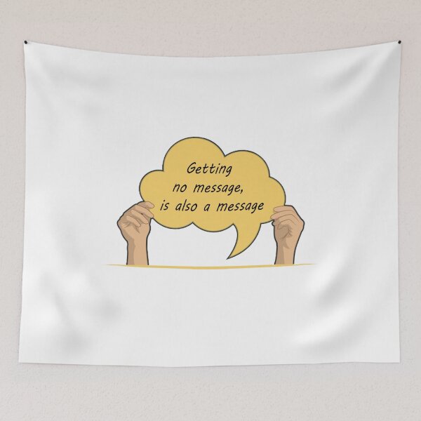 Item preview, Getting no message, is also a message designed and sold by Simo200.