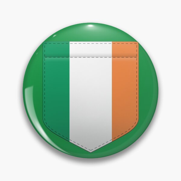 Item preview, Ireland Flag Pocket Effect designed and sold by STUDIO-72.