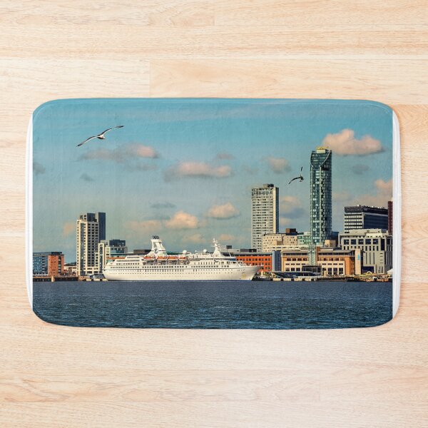 Item preview, MV Astor berthed at Liverpools Cruise Terminal designed and sold by Frank Irwin.