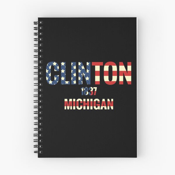 Item preview, Clinton Michigan designed and sold by Teelogic.