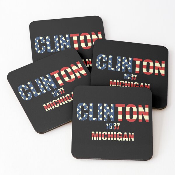 Item preview, Clinton Michigan designed and sold by Teelogic.