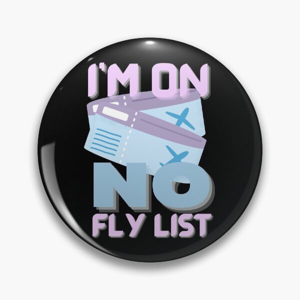 Item preview, No Fly List Purple Tickets Design designed and sold by SweetAndSpice.