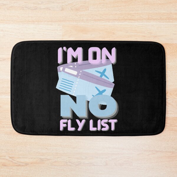 Item preview, No Fly List Purple Tickets Design designed and sold by SweetAndSpice.