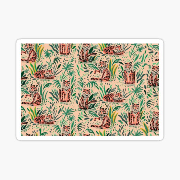 Tiger Jungle Sticker