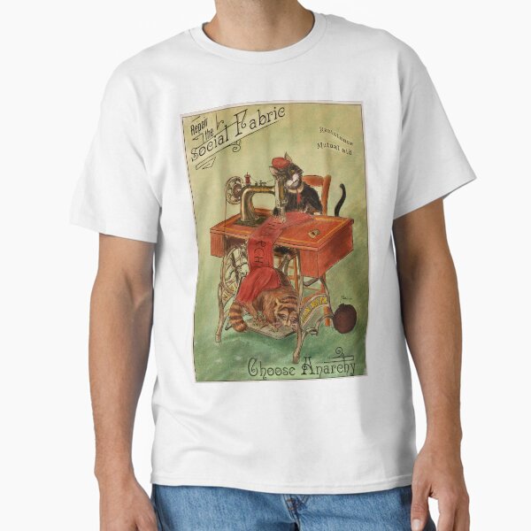 Item preview, Repair the Social Fabric - Cat & Anarchy designed and sold by Loki Propagandart.