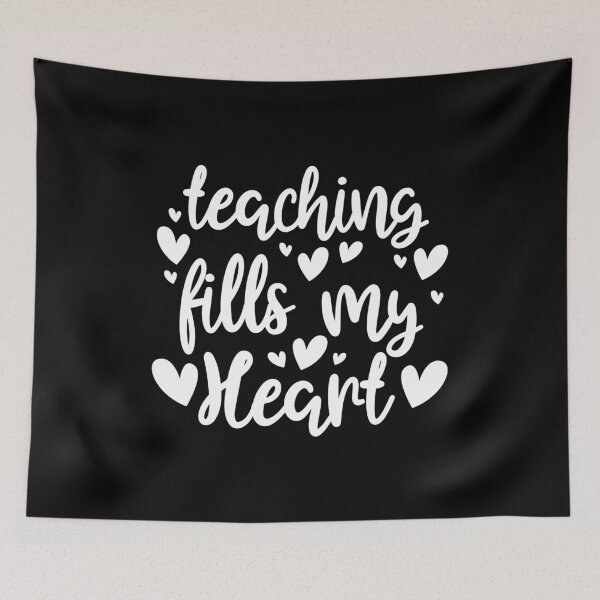 Item preview, His Her Valentine Teacher Teaching Fills My Heart designed and sold by haselshirt.