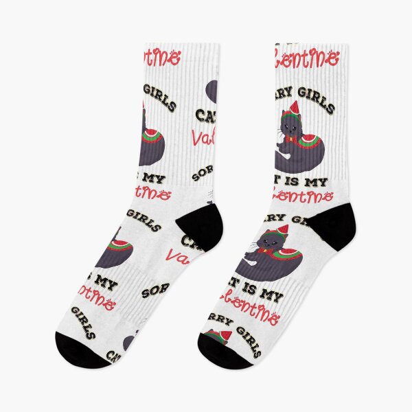 Item preview, Sorry girls my cat is my valentine  designed and sold by Designhub14.