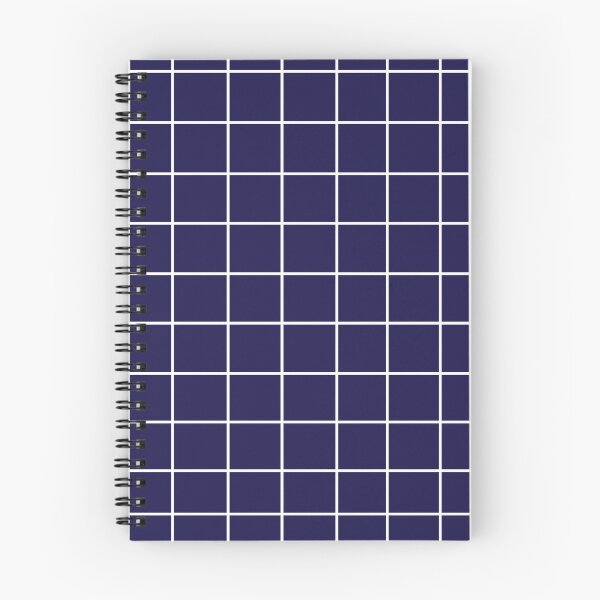 Item preview, Dark Navy Blue White Checkers Pattern designed and sold by Nisha Prabhu.