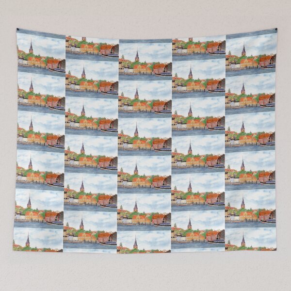 Item preview, Flensburg harbor designed and sold by Sandra  Steinke.