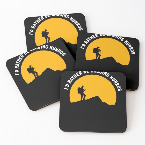 Item preview, Mountain Munro Bagging - I'd Rather Be Bagging Munros designed and sold by MadPanda.